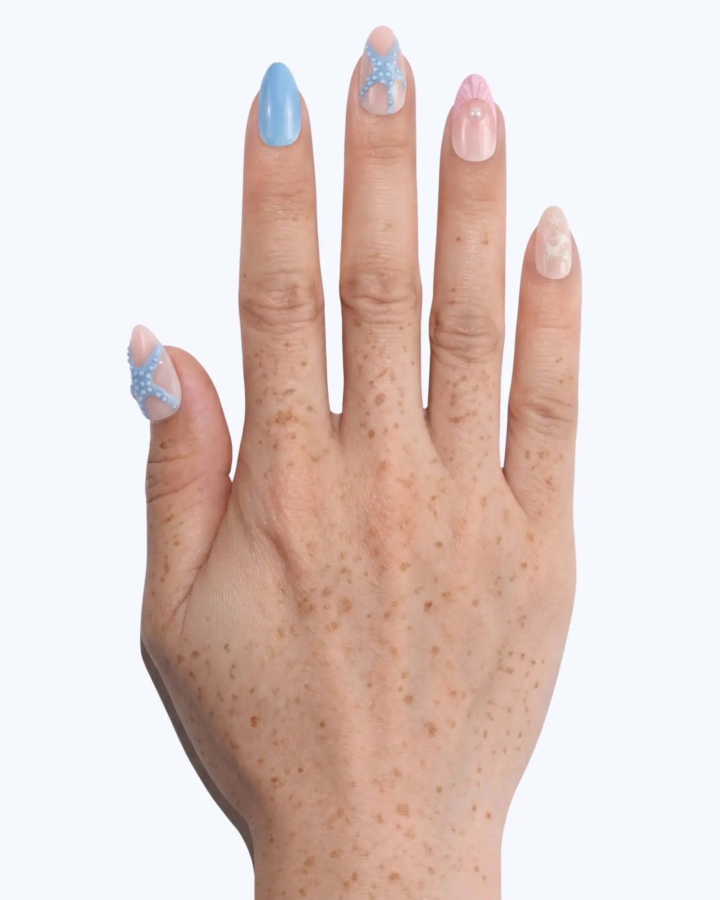Like What You Sea Press-On Nails (30PC) 4 Like What You Sea Press-On Nails (30PC) - Image 4