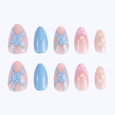 Alternative view of Like What You Sea Press-On Nails (30PC)