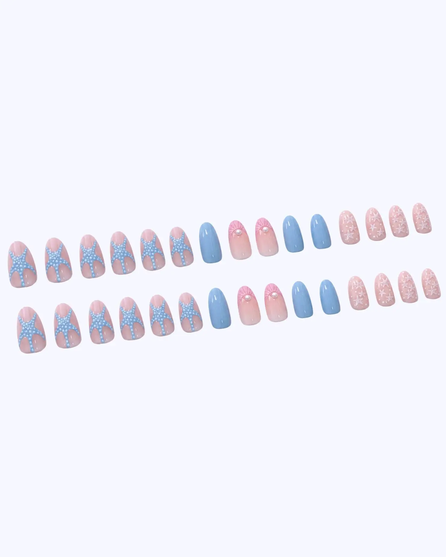 Like What You Sea Press-On Nails (30PC) 3 Like What You Sea Press-On Nails (30PC) - Image 3
