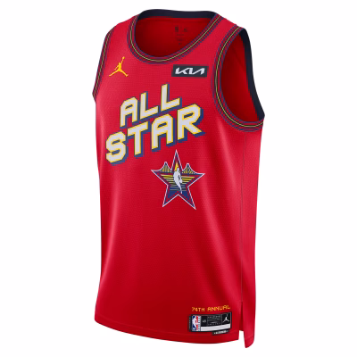 2025 NBA All-Star Game Swingman Pick-A-Player Red Jersey - Image 2